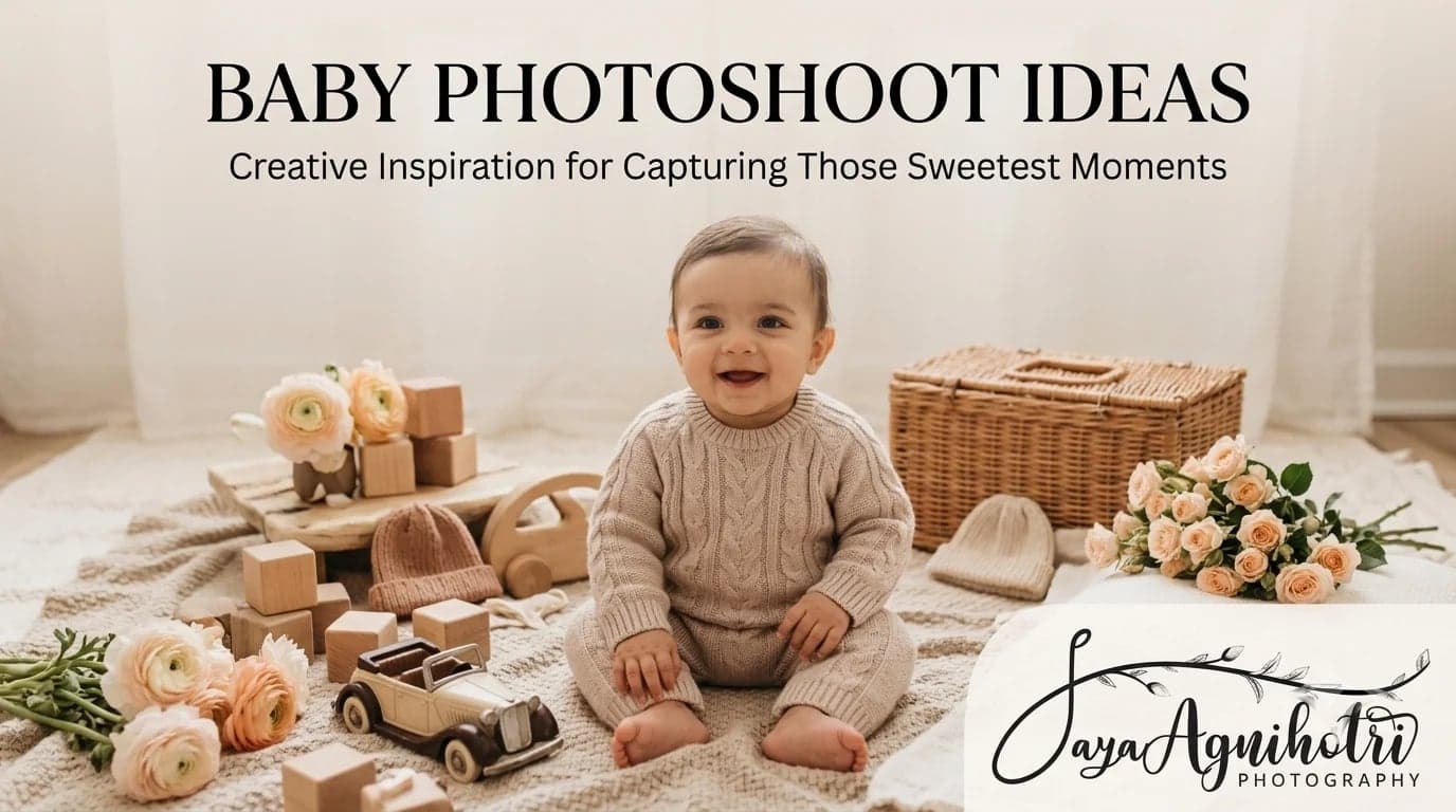 Baby Photoshoot Ideas in Lucknow: 25+ Creative Ideas for Your Baby