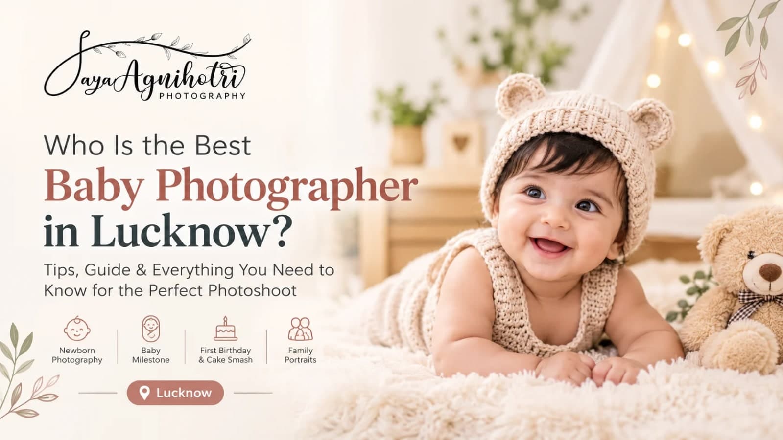 Who Is the Best Baby Photographer in Lucknow?